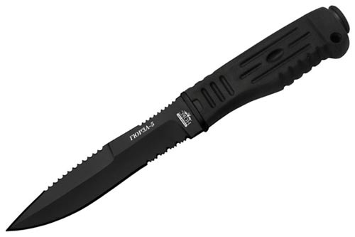 Нож Гюрза-5 У, сталь У8, эластрон
