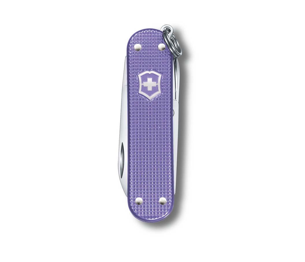 Нож перочинный Victorinox Classic Alox SD Colors, Electric Lavender, фиолетовый - фото 2