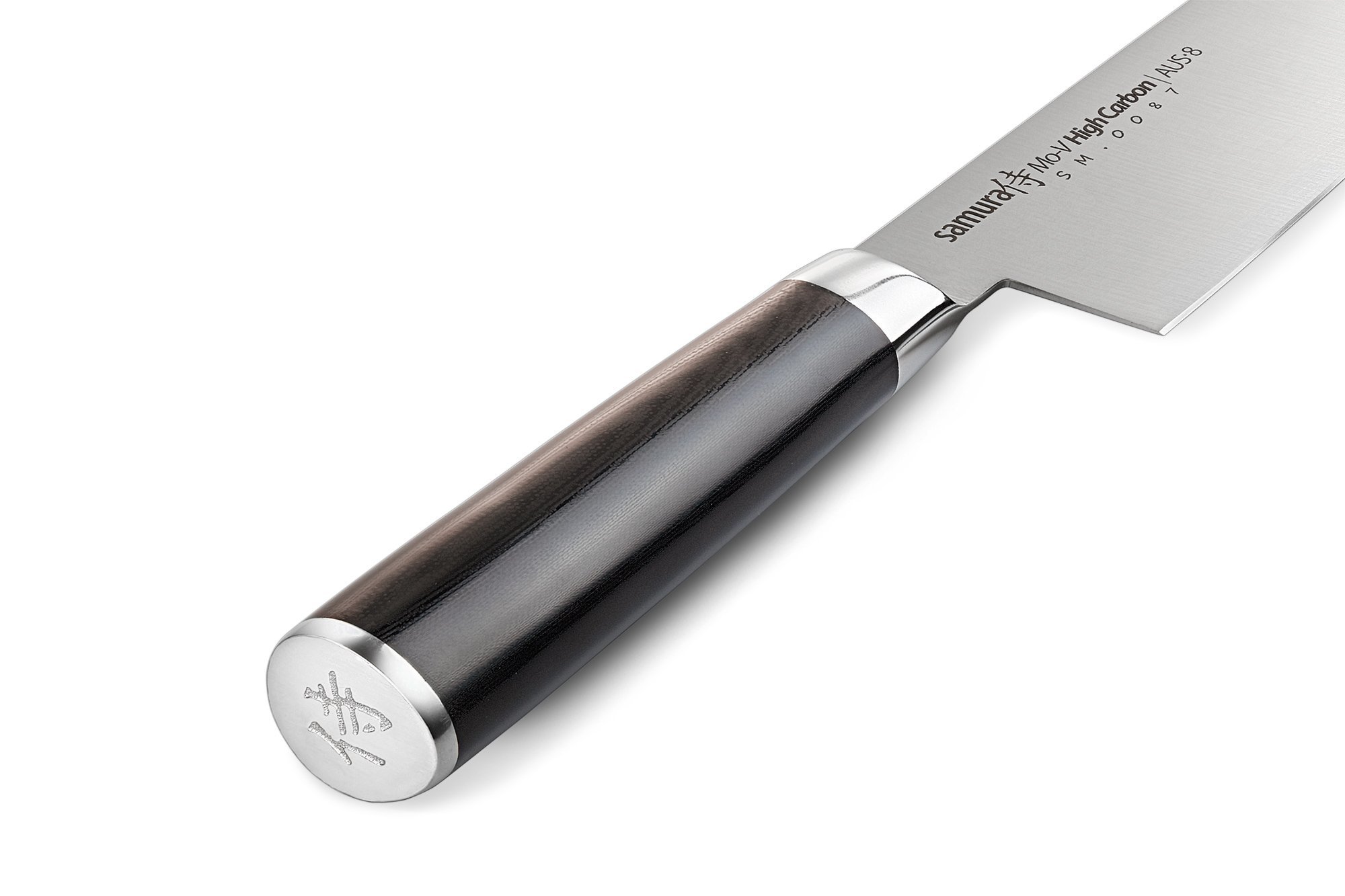фото Нож кухонный "samura mo-v" гранд шеф 240 мм, g-10