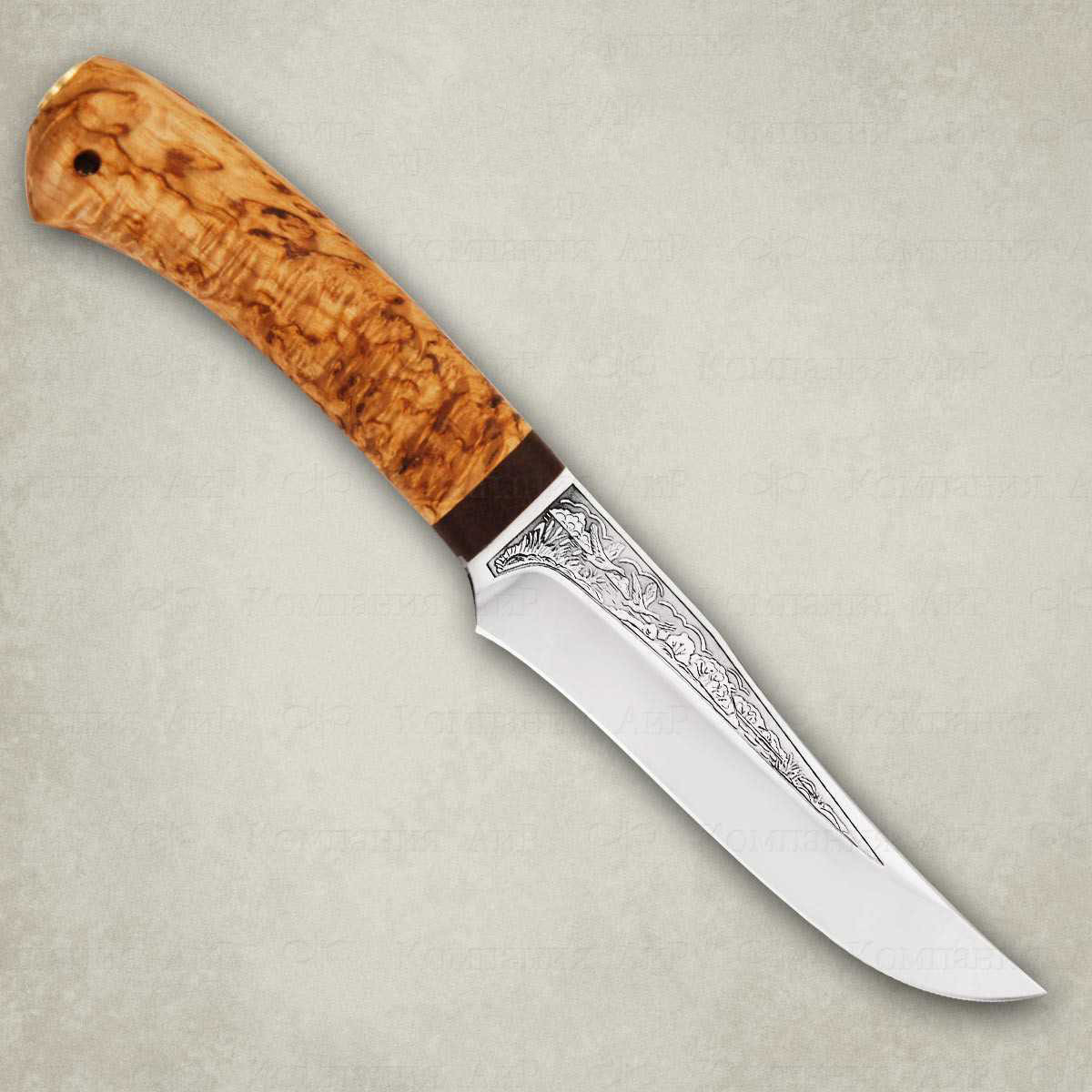 фото Нож восток, карельская береза, 95х18 аир