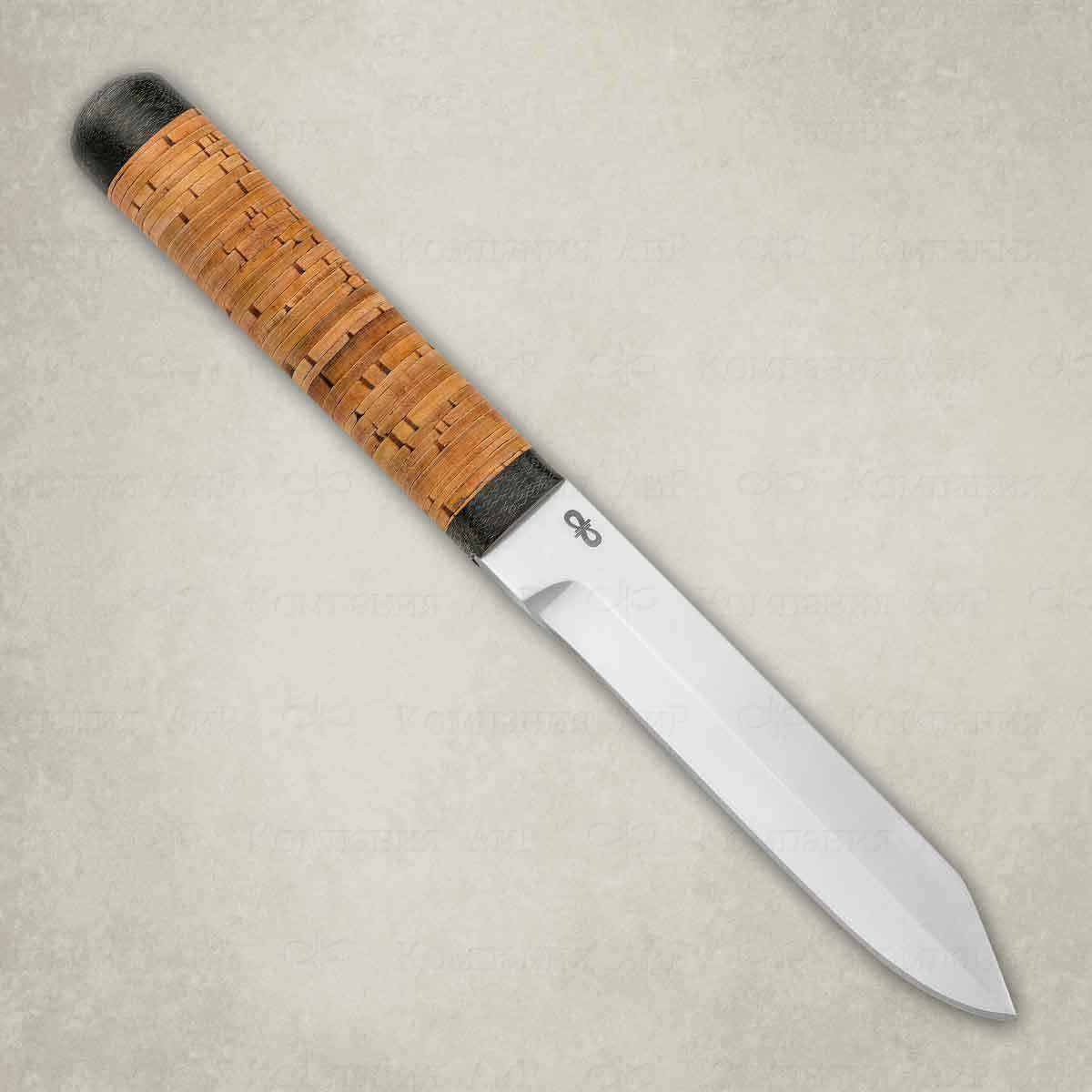 Нож туристический АиР  Засапожный-2 , сталь 95х18, рукоять береста