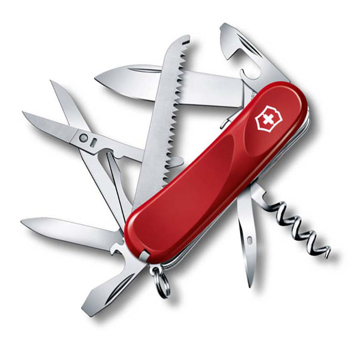 Нож перочинный Victorinox Evolution S17 2.3913.SE 85мм 15 функций красный - фото 1