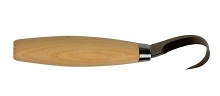 Нож Morakniv Hook Knife 164 Left Hand ложкорез, сталь Sandvik 12C27, рукоять береза - фото 8