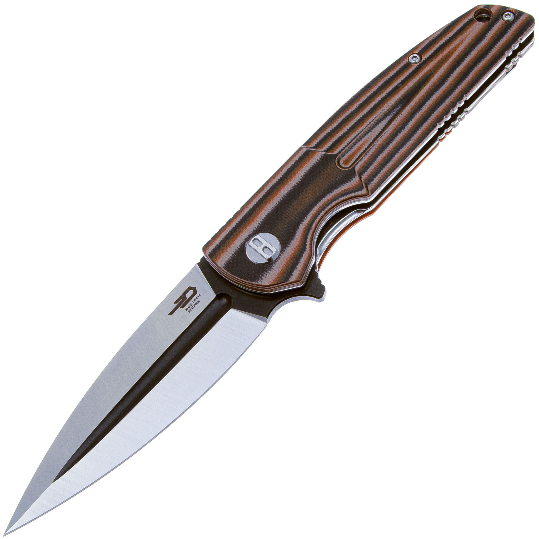 Складной нож Bestech Knives Fin, сталь Sandvik 14C28N, рукоять G10 складной нож bestech bow tie bt1906a сталь m390