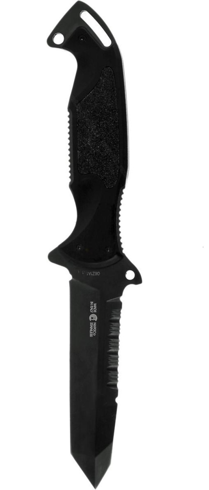 Нож с фиксированным клинком Remington Зулу I (Zulu) RM\895FT Tanto TF, сталь 440C Teflon, рукоять алюминий, черный от Ножиков