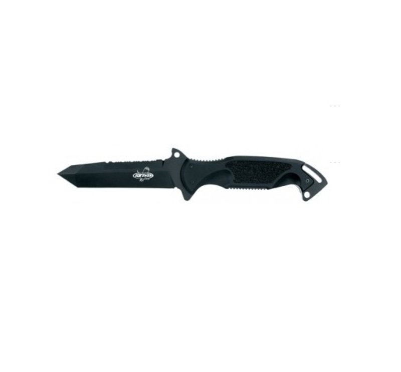 фото Нож с фиксированным клинком remington зулу i (zulu) rm\895ft tanto tf, сталь 440c teflon, рукоять алюминий, черный