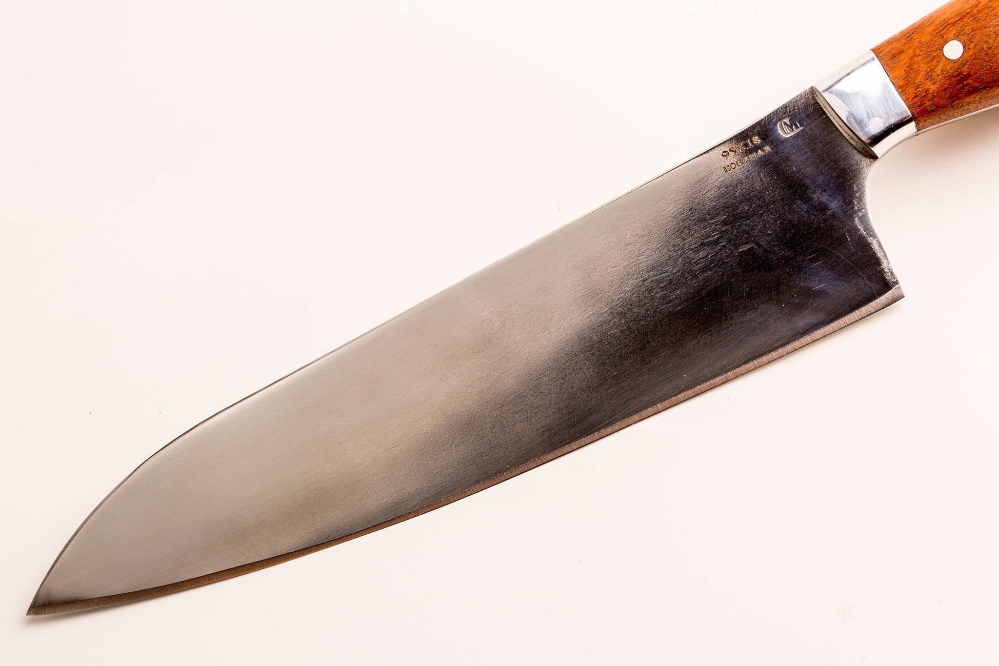 Нож кухонный Сантоку МТ-47, бубинго, сталь 95x18 - фото 3