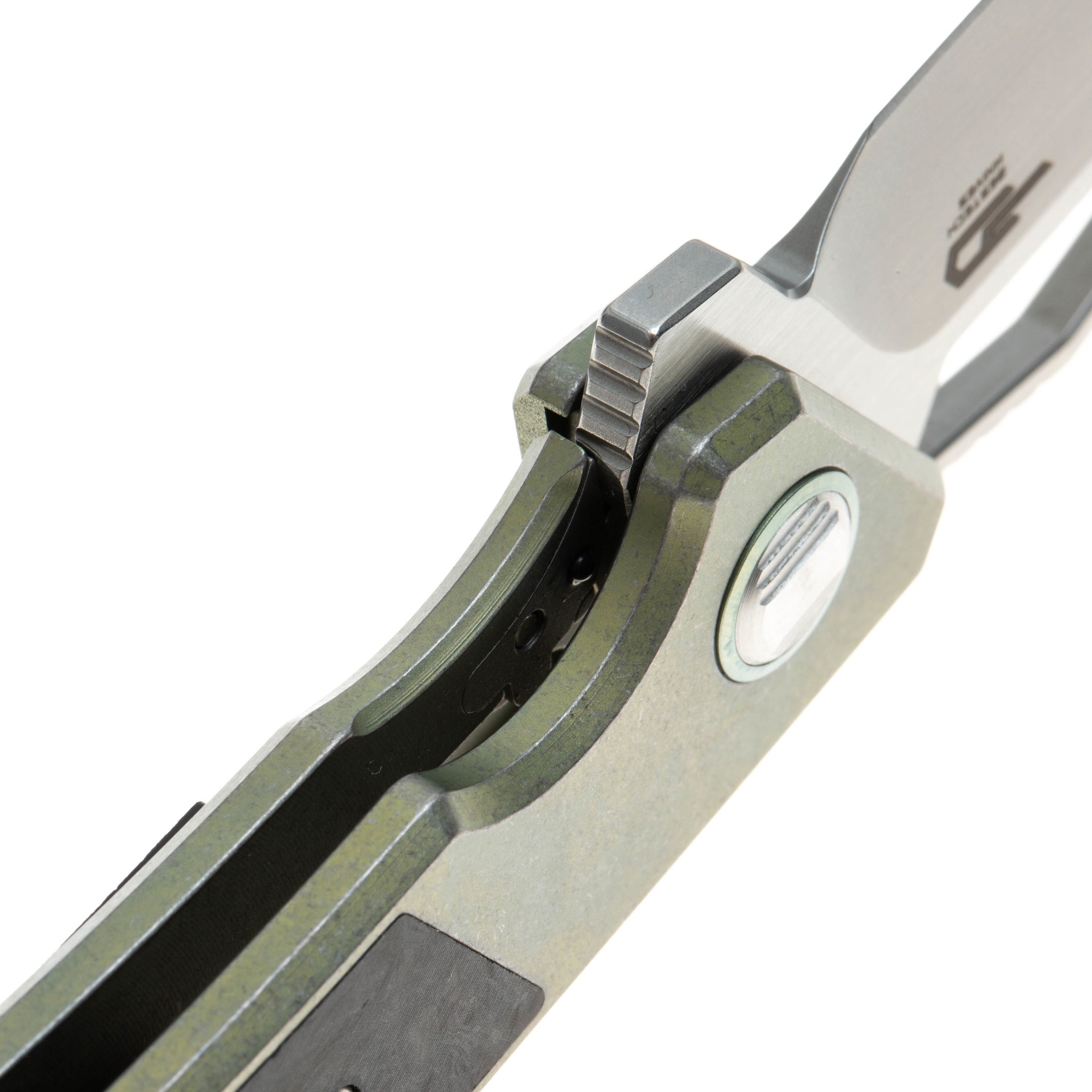 Складной нож Bestech Fractal BT1907B, сталь S35VN, рукоять титан - фото 7