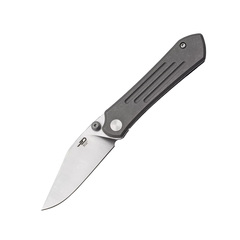 Фото Складной нож Bestech Knives Icarus, сталь M390, рукоять титан, серый