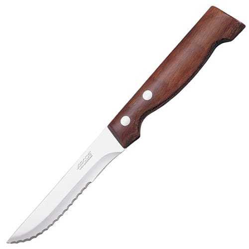 Нож столовый для стейка 110 мм, рукоять прессованное дерево, серия Steak Knives, Arcos от Ножиков
