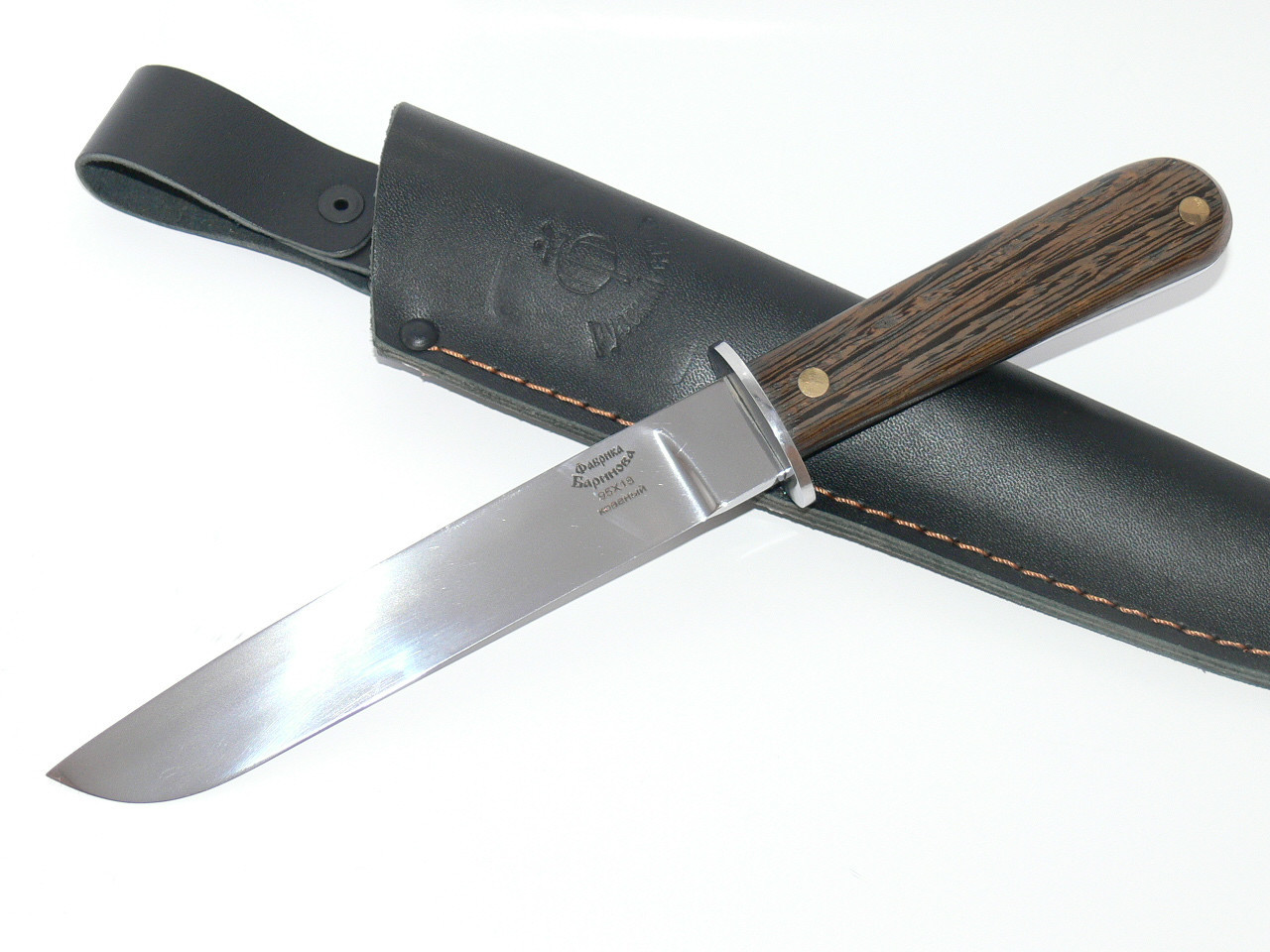 Нож Окопник-2 95Х18, венге - фото 5