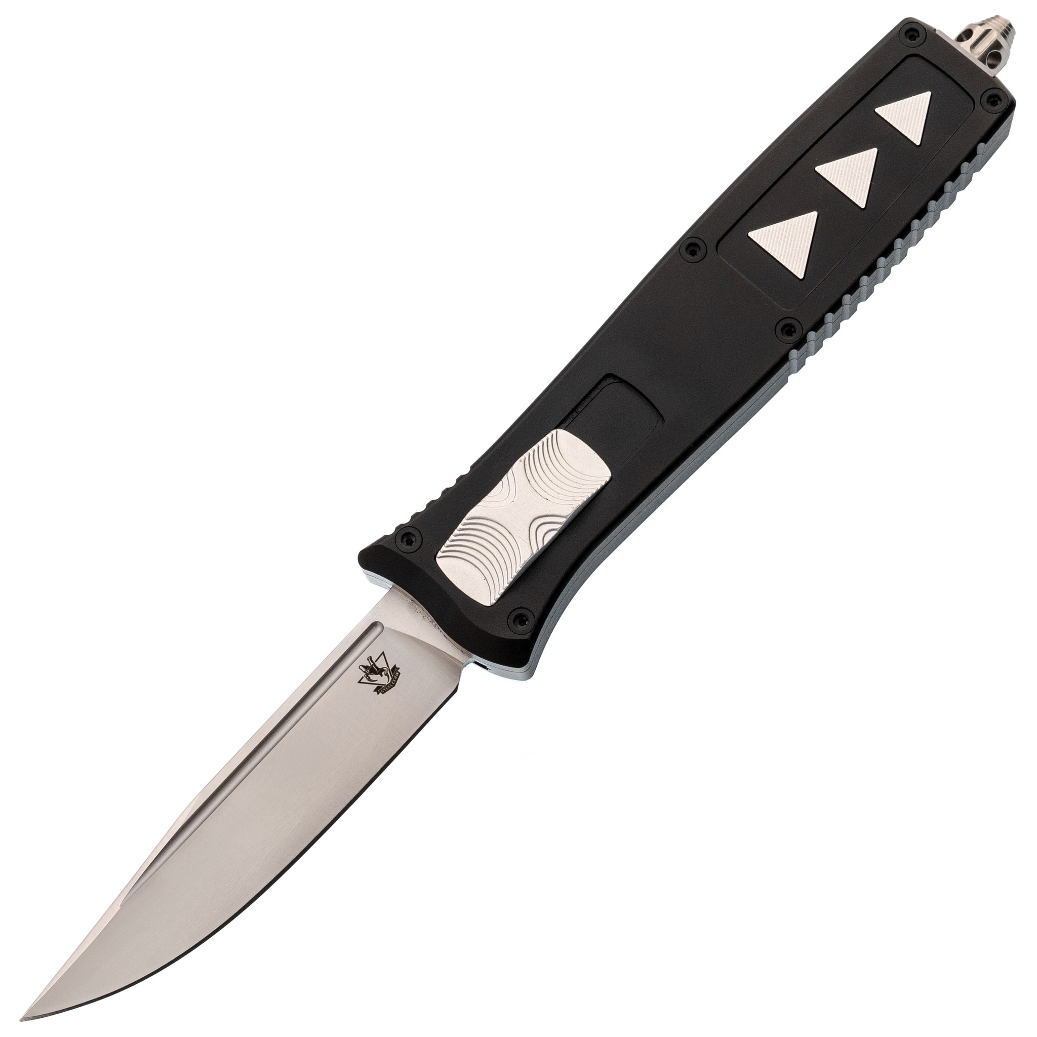 Автоматический нож Steelclaw Аргон-04-1, сталь D2, рукоять алюминий, черный
