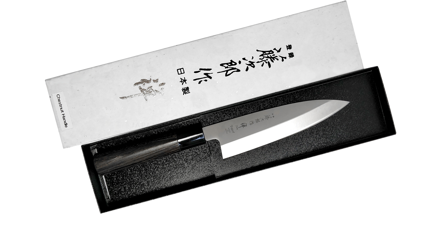 фото Нож кухонный деба, zen, tojiro, fd-571, сталь vg-10, в картонной коробке
