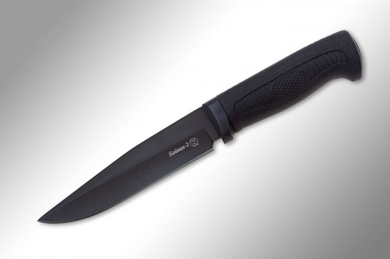 Нож Байкал-2 черный, Кизляр