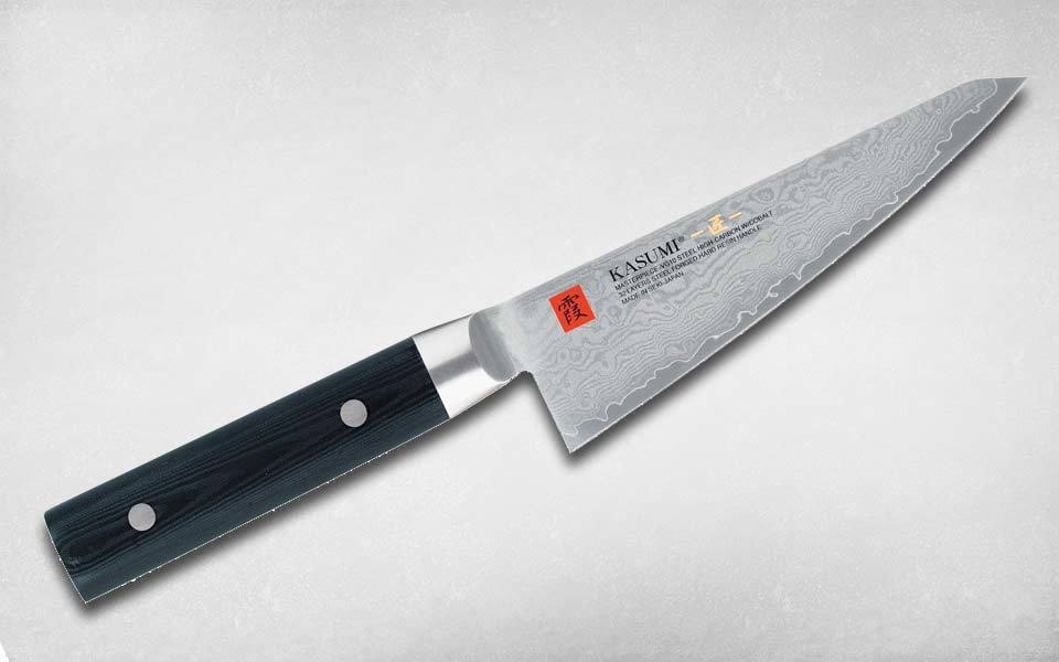 Нож кухонный универсальный обвалочный 140 мм Kasumi 92014, сталь VG-10, рукоять микарта
