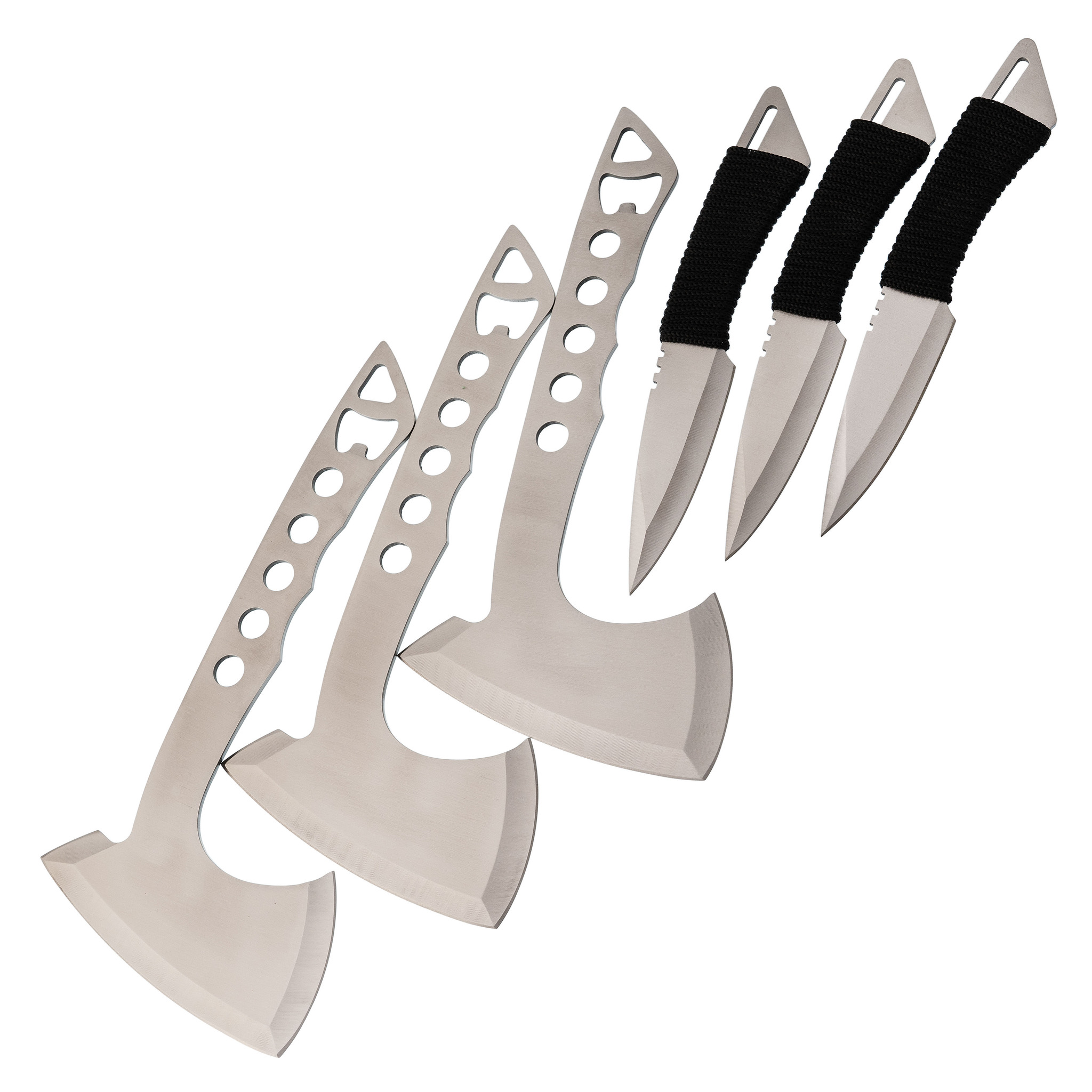 Набор спортивных топоров и ножей Баланс набор из 3 спортивных ножей триколор патриот