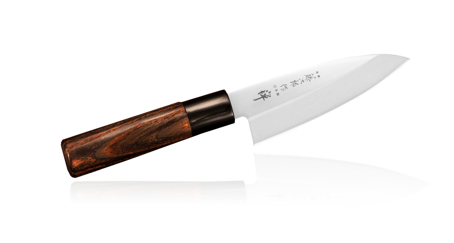 фото Кухонный нож деба мини, zen, tojiro, fd-570, сталь vg-10, в картонной коробке