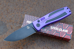 Фото Складной нож Steelclaw Карма-3, фиолетовый