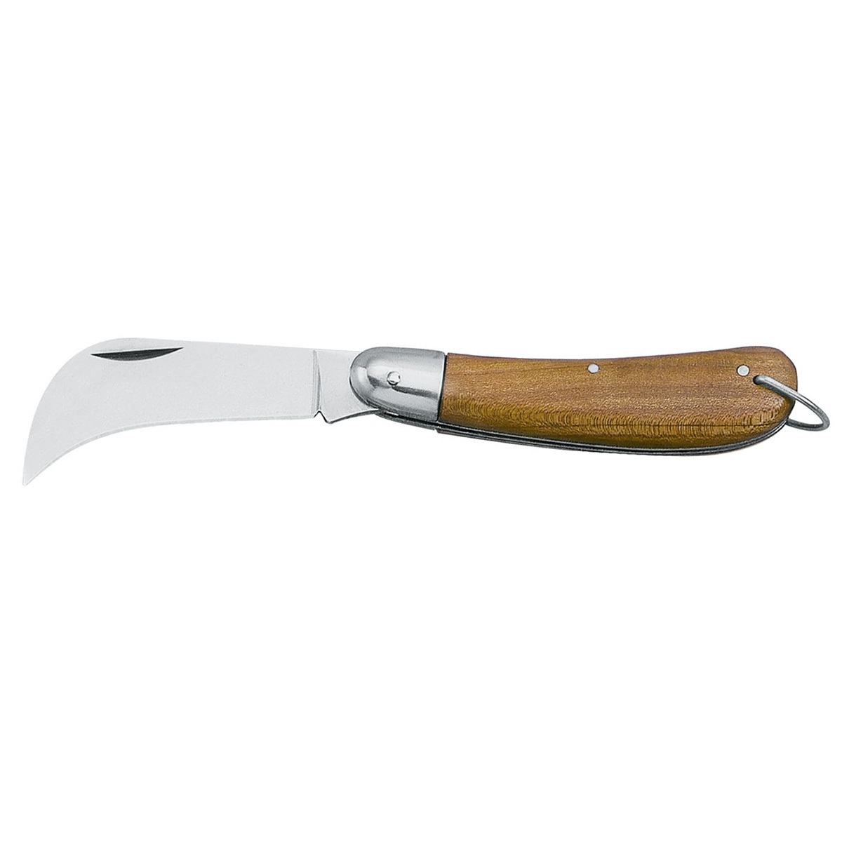Складной нож Fox Gardening & Country, сталь C75, рукоять стабилизированная древесина
