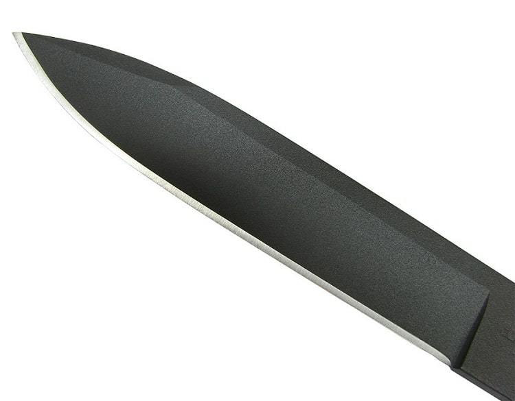 фото Метательный нож true flight thrower - cold steel 80tftc, углеродистая сталь 1055c, рукоять паракорд (намотка)