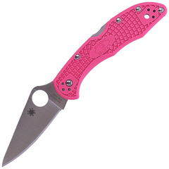 Фото Складной нож Spyderco Delica 4 сталь S30V, рукоять Pink FRN