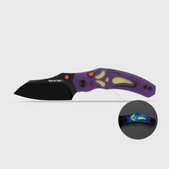 Фото Складной нож Kizer Halloween Mini Bulldog, сталь Nitro-V, рукоять GID G10/Acrylic