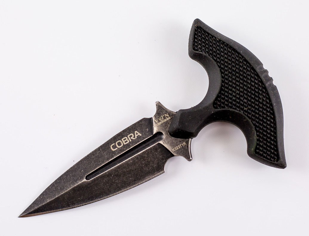 Тычковый нож COBRA, темный