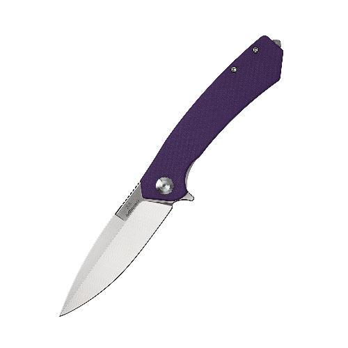 Нож складной Skimen Ganzo, фиолетовый