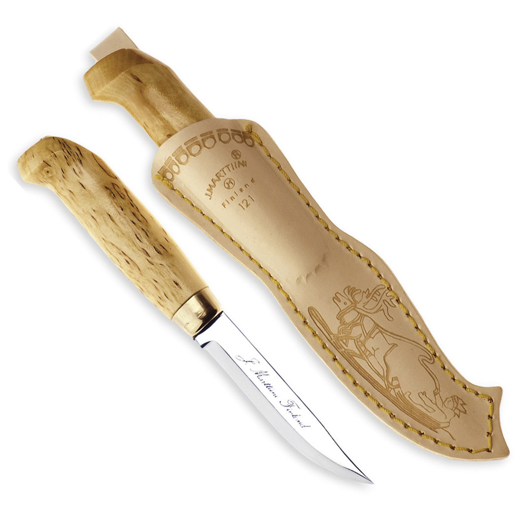 Нож финский Marttiini LYNX 121, сталь X46Cr13, рукоять карельская береза от Ножиков