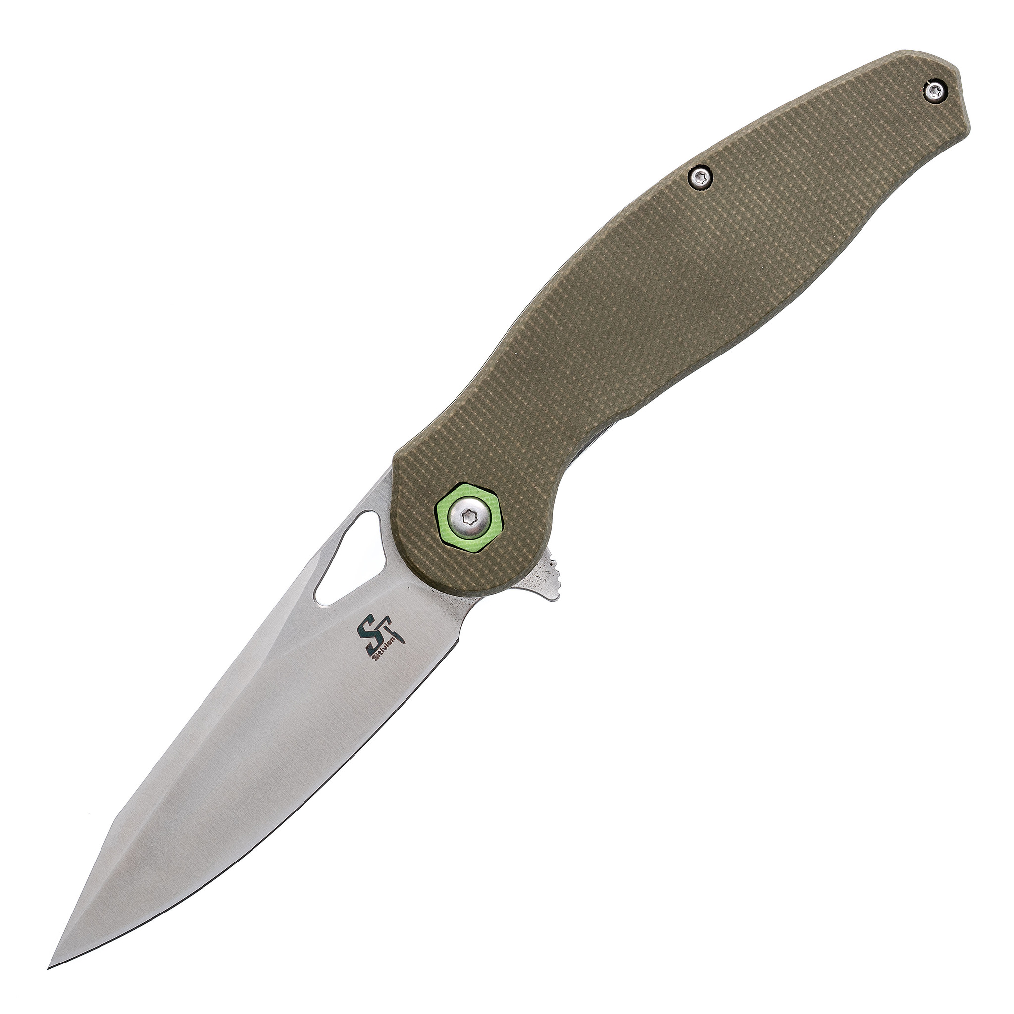 Складной нож Sitivien ST301, зеленый