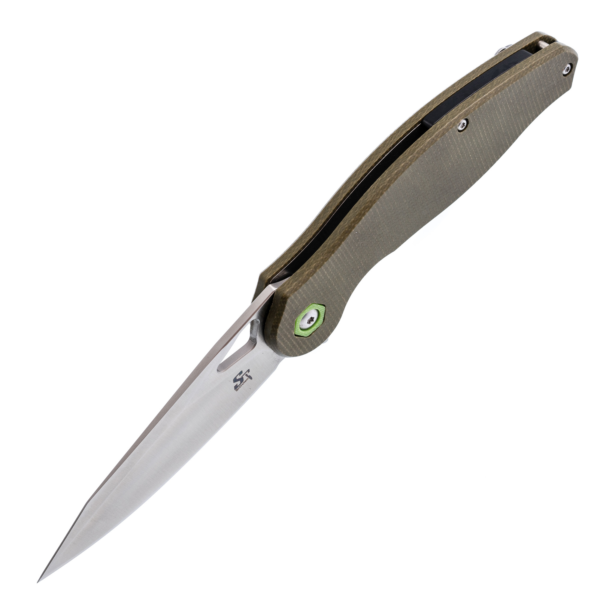 Складной нож Sitivien ST301, зеленый - фото 2