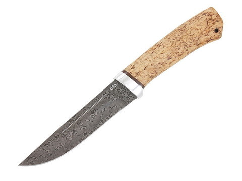 нож аир лиса сталь zd 0803 рукоять карельская береза алюминий Нож АиР 