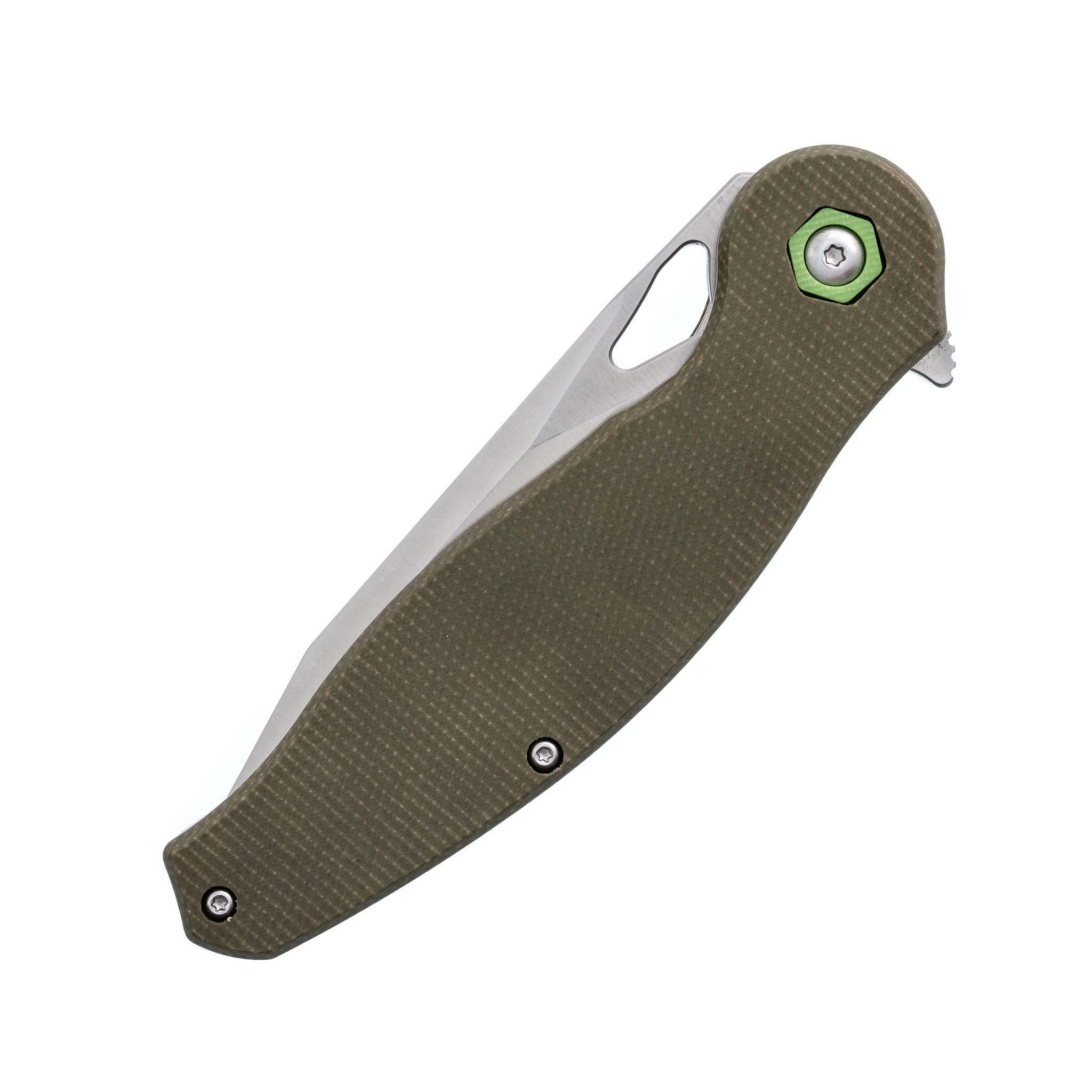 Складной нож Sitivien ST301, зеленый - фото 3