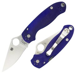 Фото Складной нож Spyderco Para 3 C223GPDBL сталь S110V, рукоять G10