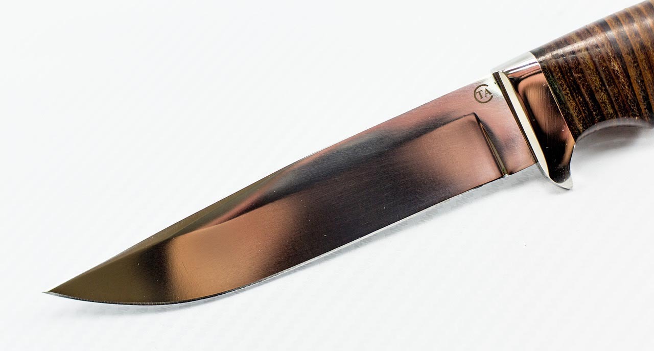 Нож Кобра-2, сталь D2, кожа - фото 2