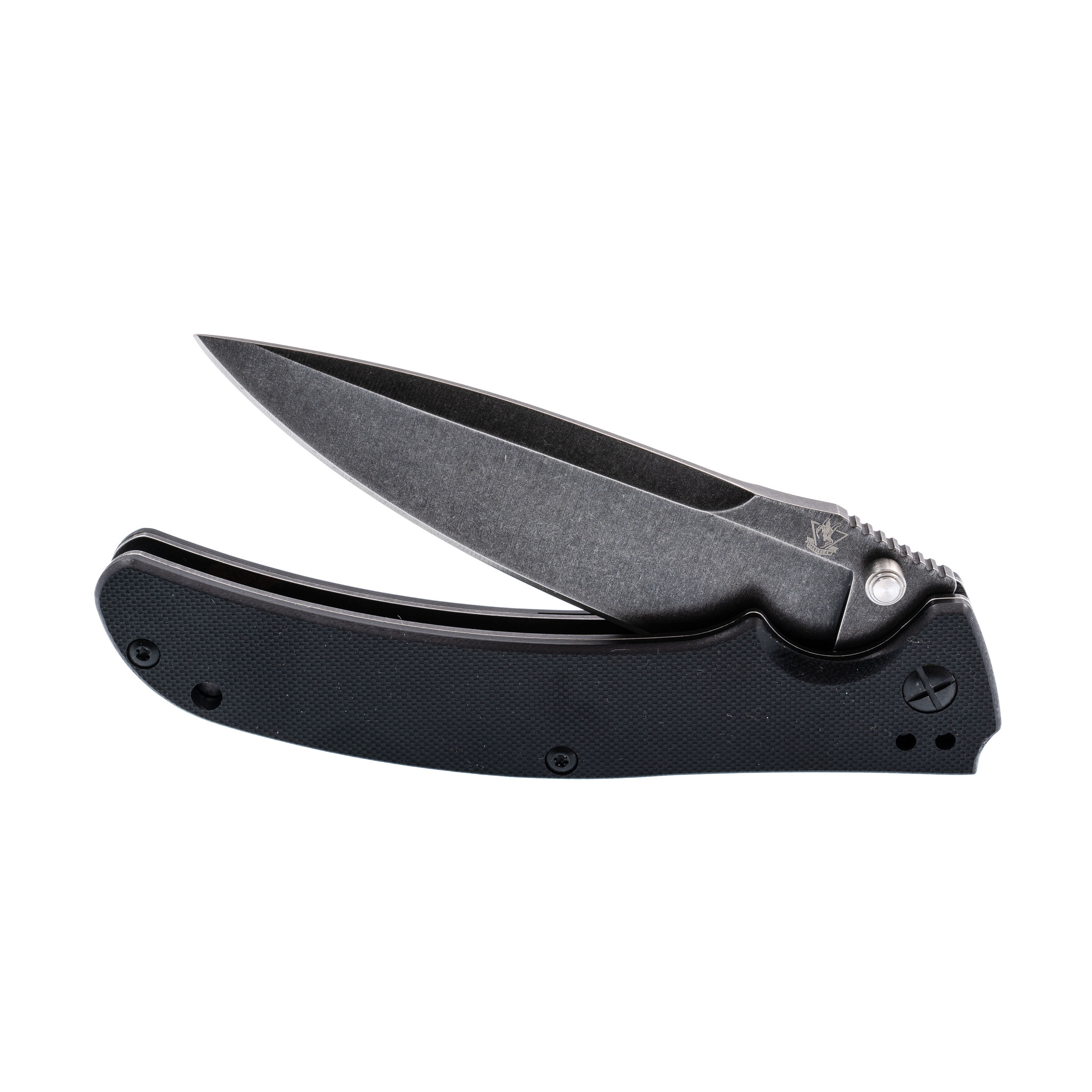 Складной нож Кедр-2, сталь D2, рукоять G10, Blackwash - фото 4