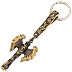 Фото Брелок Секира, бронза