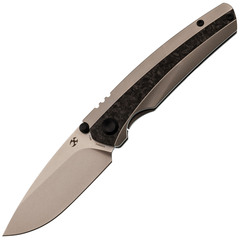 Фото Складной нож Kansept Raven, сталь CPM 20CV, рукоять титан серый