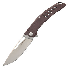 Фото Складной нож Nimo Knives Brown, сталь D2, G10
