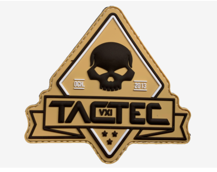 Патч Tactec Skull, 5.11 Tactical - фото 1