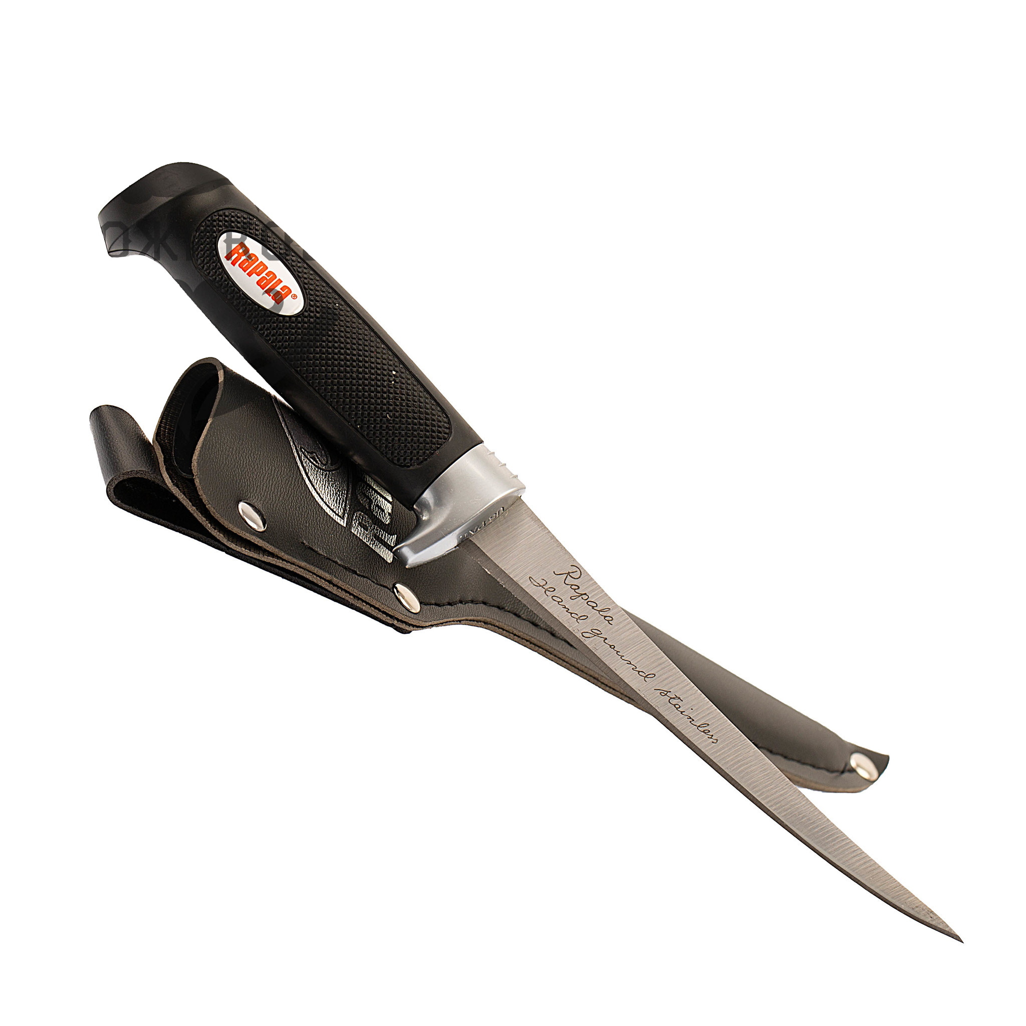 фото Филейный нож, rapala, bp706sh1, нержавеющая сталь, кожаный чехол