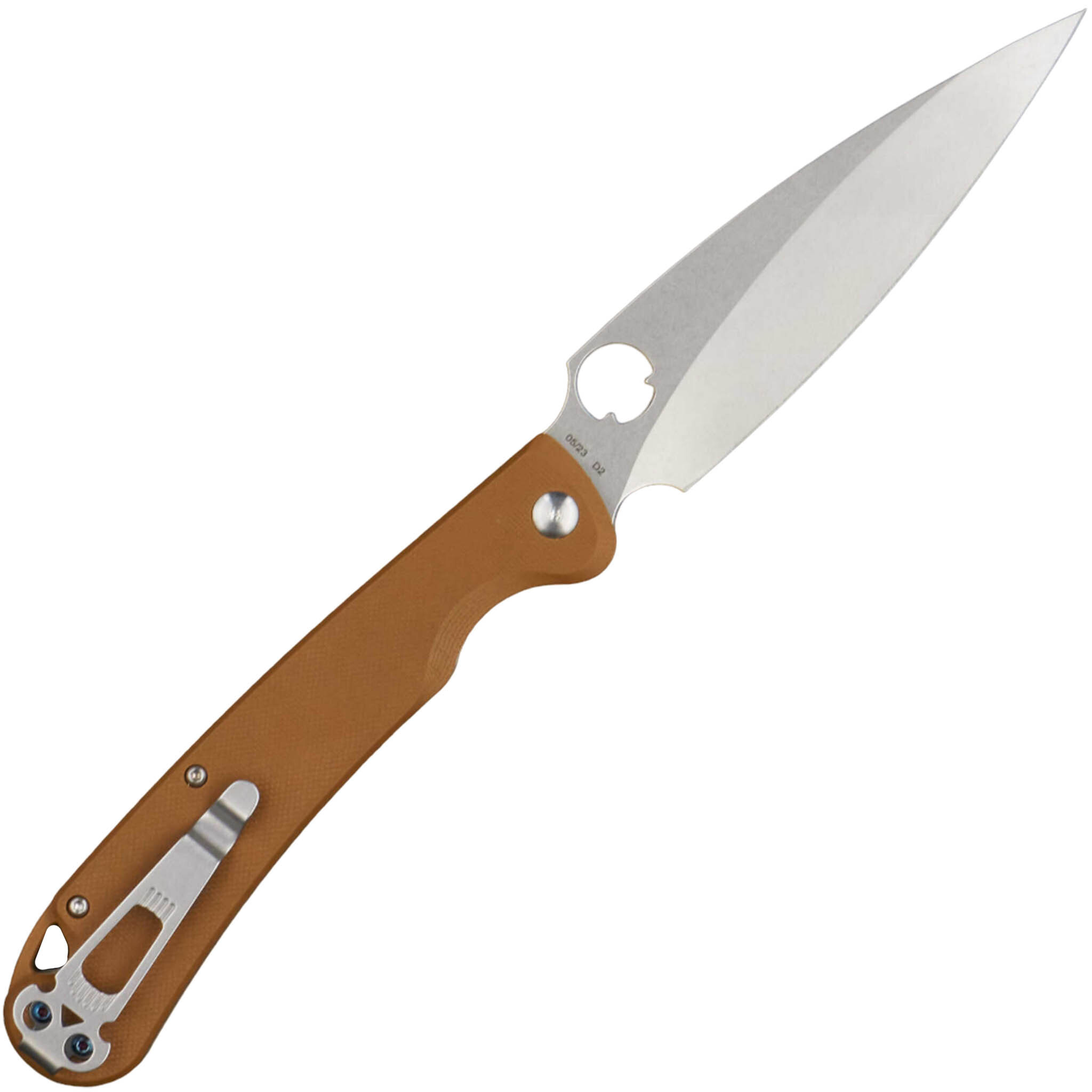 Складной нож Daggerr Sting XL Coyote, сталь D2, рукоять G10 - фото 2