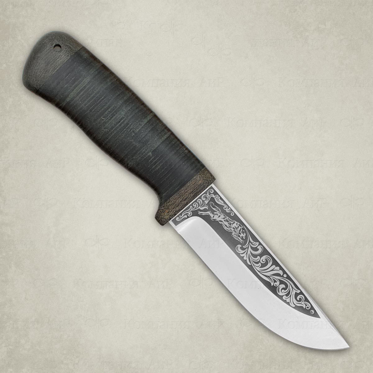 Нож Клычок-2, кожа, 100х13м нож цельнометаллический рифей текстолит 100х13м