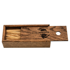 Фото Подарочная коробка для  складных ножей, дуб