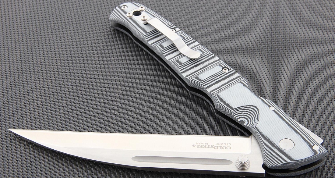 Складной нож Frenzy III (Gray/Black) - Cold Steel 62PV3, сталь CTS-XHP, рукоять G10 - фото 4