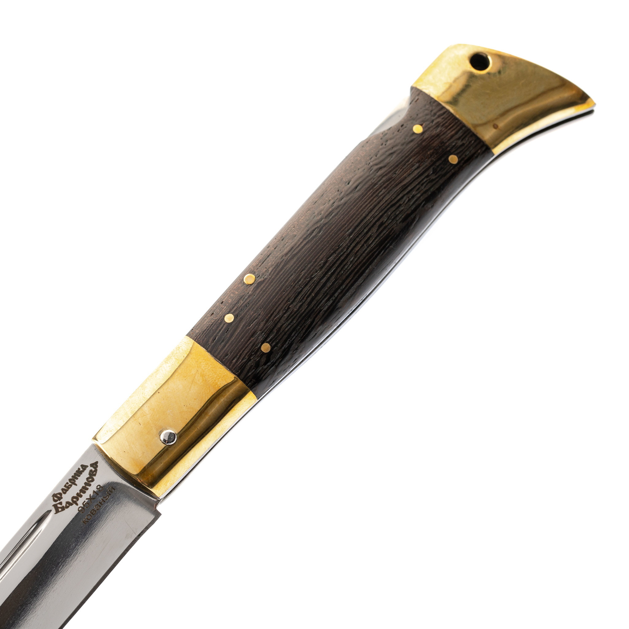 Складной нож Стрелец, сталь 95Х18, венге - фото 4