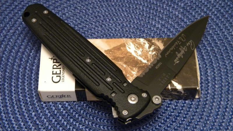 Складной нож Gerber Applegate Fairbairn Covert, сталь 154CM, рукоять термопластик FRN - фото 5