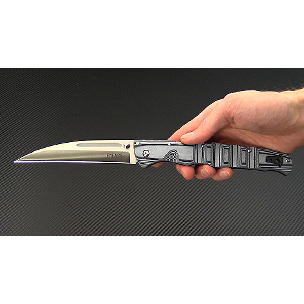 Складной нож Frenzy III (Gray/Black) - Cold Steel 62PV3, сталь CTS-XHP, рукоять G10 - фото 6
