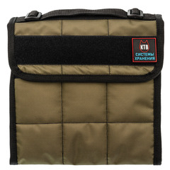 Фото Сумка для 6 фиксированных ножей с замком KTB, хаки S