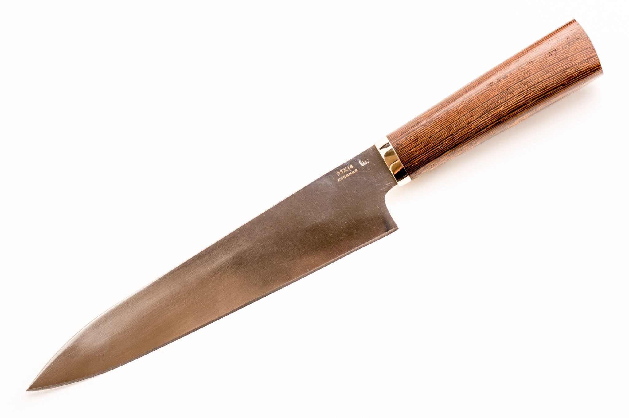 Нож кухонный Cу-Шеф МТ-40, венге, сталь 95х18 - фото 1